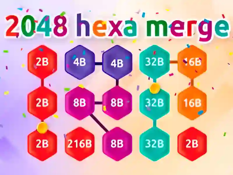 Παιχνίδι 2048 Hex Chain Merge σε απευθείας σύνδεση