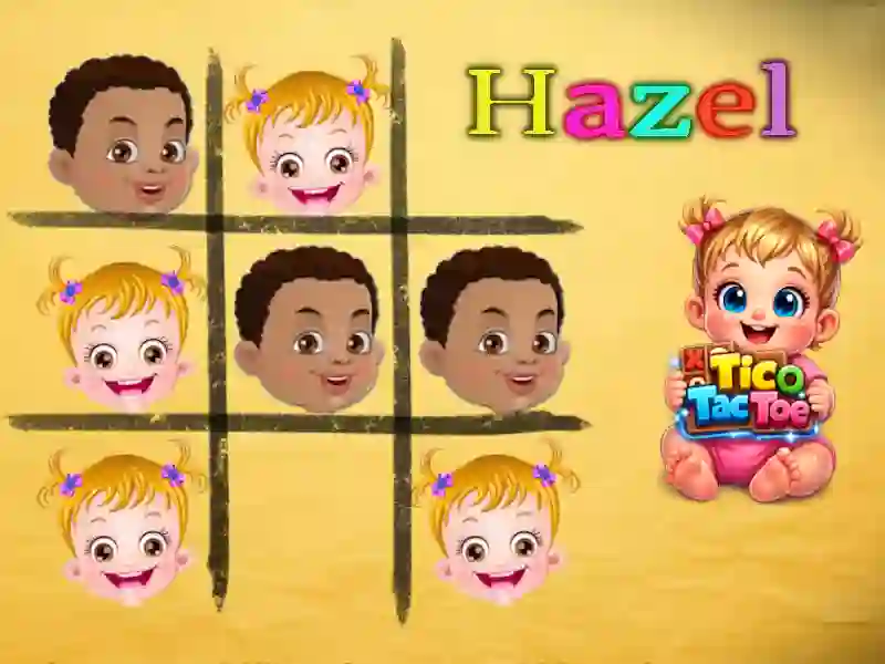 Παιχνίδι Hazel Tic Tac Toe σε απευθείας σύνδεση