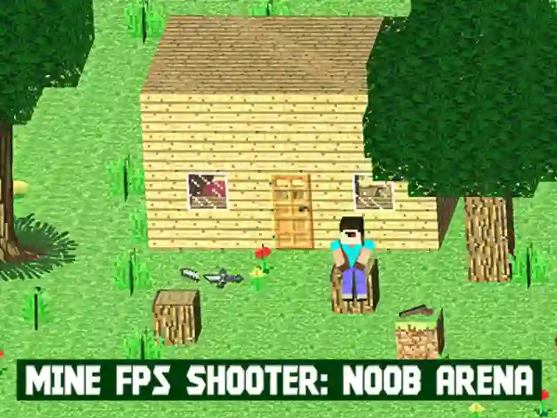 Παιχνίδι Shooter fps: noob arena σε απευθείας σύνδεση