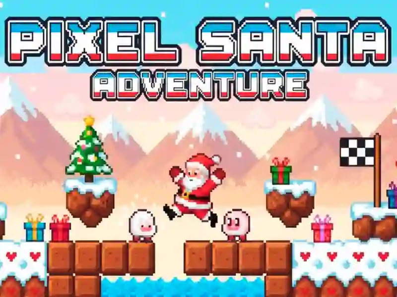 Παιχνίδι Pixel Santa Adventure σε απευθείας σύνδεση