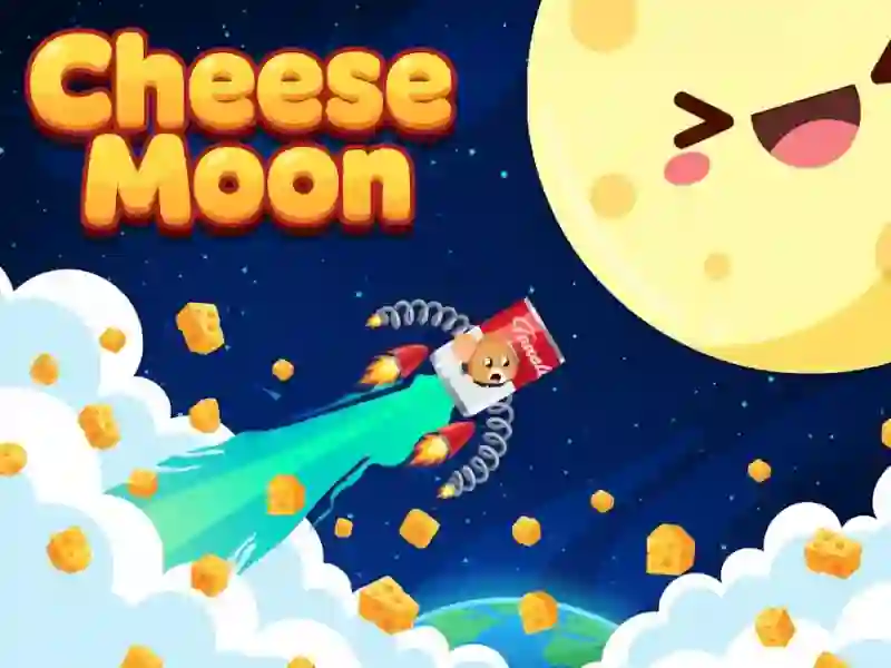 Παιχνίδι Cheese Moon σε απευθείας σύνδεση