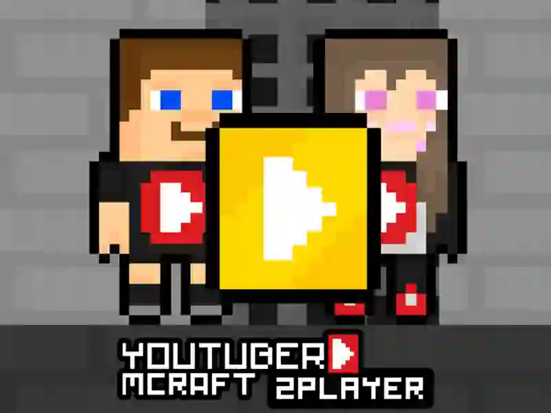 Παιχνίδι YouTuber Minecraft 2 Player σε απευθείας σύνδεση