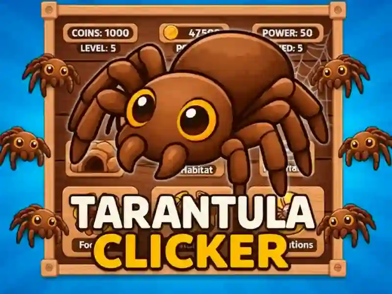 Παιχνίδι Tarantula Clicker σε απευθείας σύνδεση