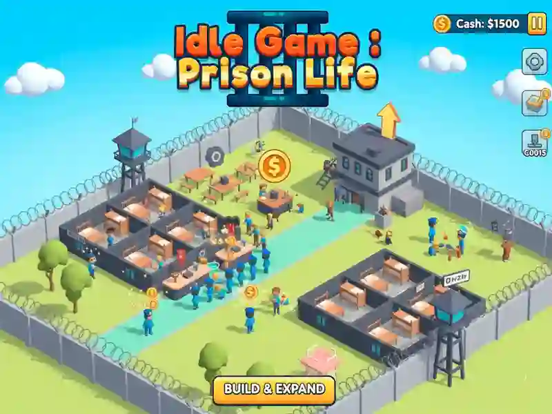 Παιχνίδι Idle Game Prison Life σε απευθείας σύνδεση