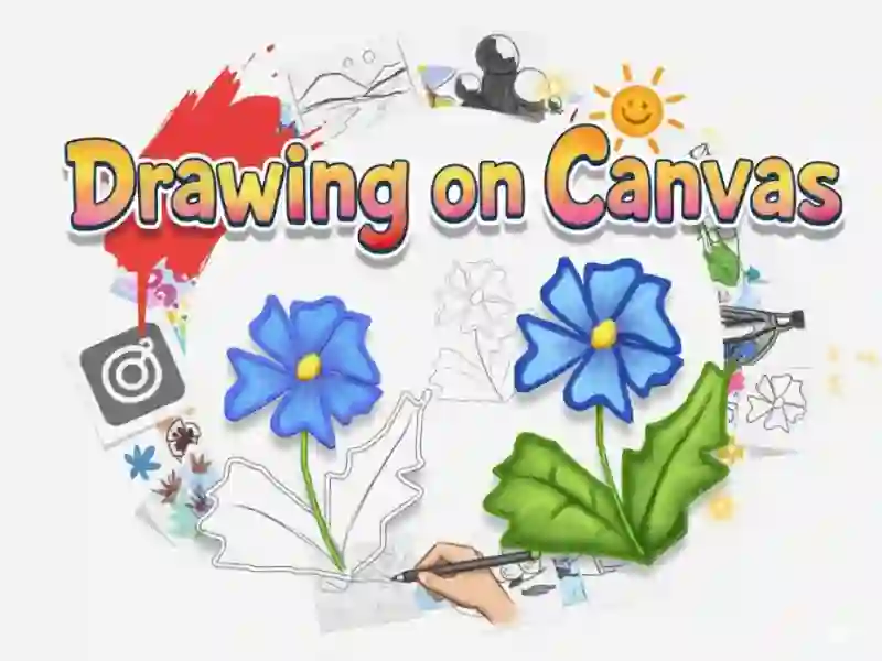 Παιχνίδι Σχέδιο σε καμβά σε απευθείας σύνδεση