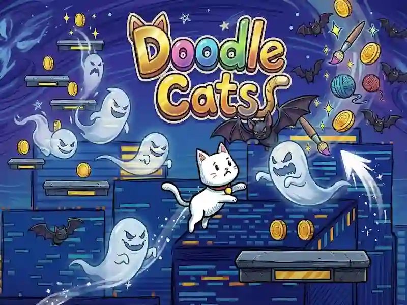 Παιχνίδι Doodle Cats σε απευθείας σύνδεση