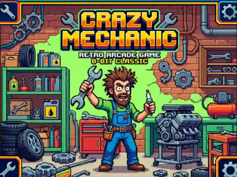 Παιχνίδι Crazy Mechanic σε απευθείας σύνδεση