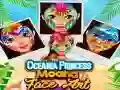 Παιχνίδι Τέχνη προσώπου πριγκίπισσας Moana από την Ωκεανία σε απευθείας σύνδεση