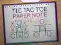 Παιχνίδι Τικ Τακ Τό Paper Note 2 σε απευθείας σύνδεση Παιχνίδι Τικ Τακ Τό Paper Note 2 σε απευθείας σύνδεση