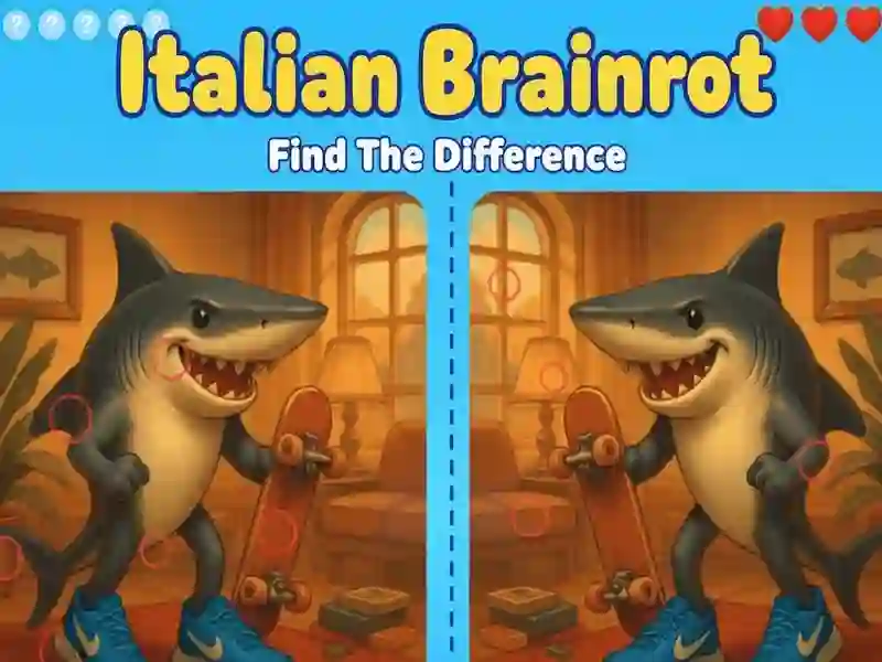 Παιχνίδι Italian Brainrot: Find The Difference σε απευθείας σύνδεση Παιχνίδι Italian Brainrot: Find The Difference σε απευθείας σύνδεση