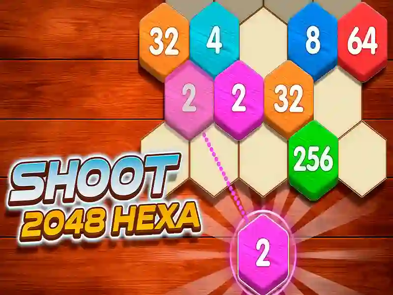 Παιχνίδι Shoot 2048 Hexa σε απευθείας σύνδεση