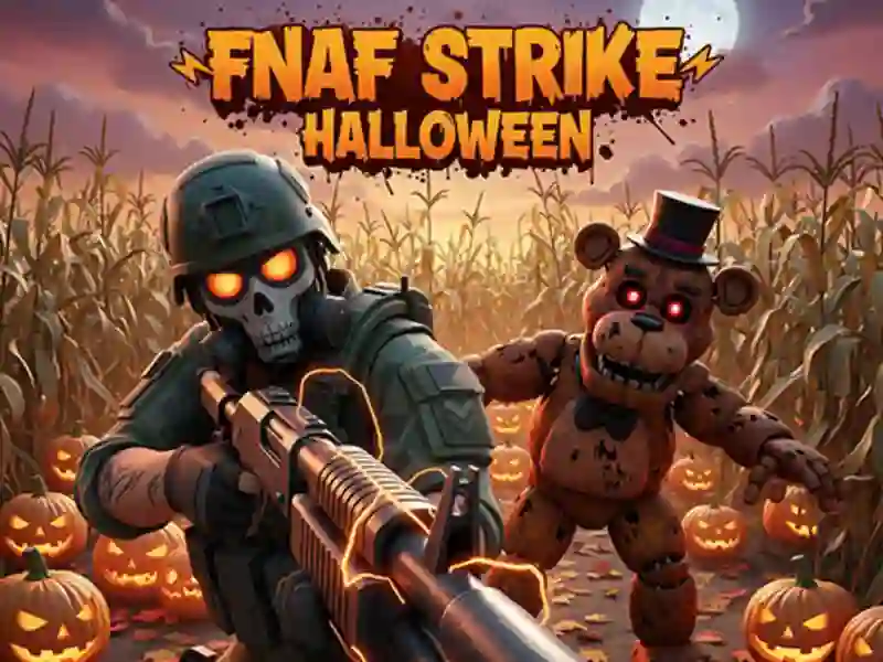Παιχνίδι FNAF Strike Halloween σε απευθείας σύνδεση Παιχνίδι FNAF Strike Halloween σε απευθείας σύνδεση