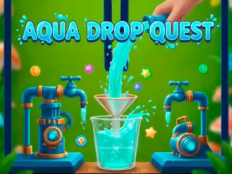 Παιχνίδι Aqua Drop Quest σε απευθείας σύνδεση