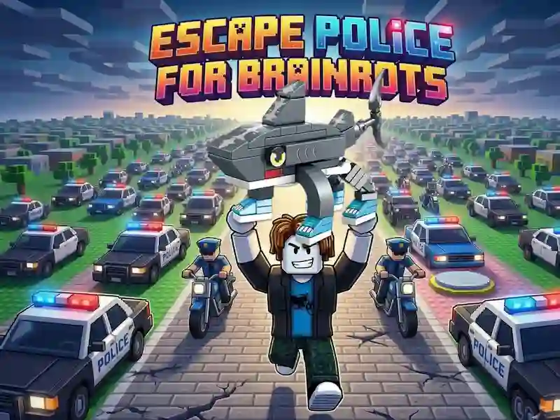Παιχνίδι Escape Police for Brainrots σε απευθείας σύνδεση