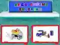 Παιχνίδι Χρωματισμός Φορτηγών Lego σε απευθείας σύνδεση Παιχνίδι Χρωματισμός Φορτηγών Lego σε απευθείας σύνδεση