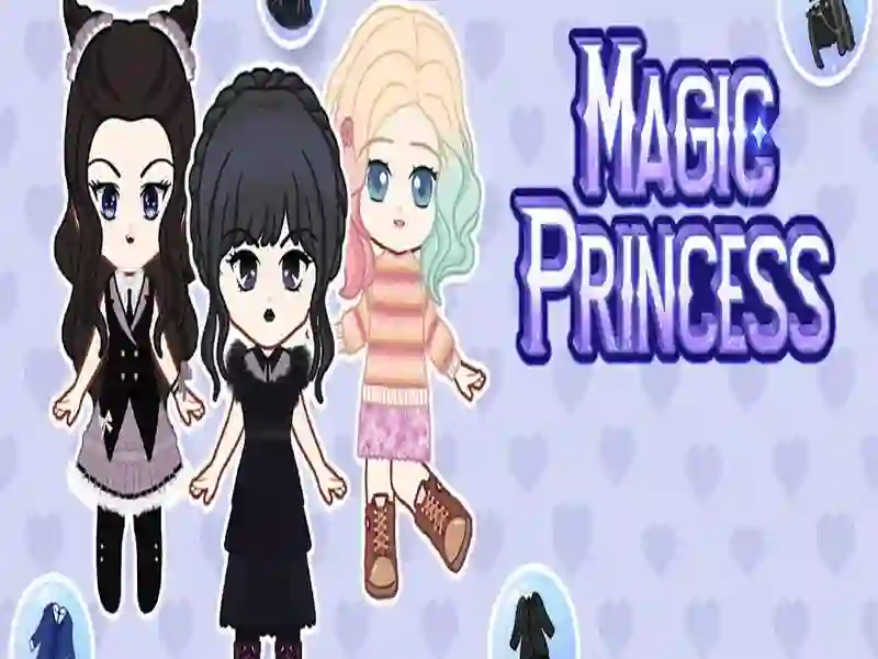 Παιχνίδι Magic Princess: Ντύστε κούκλα σε απευθείας σύνδεση