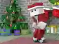 Παιχνίδι Παζλ Χριστουγέννων MineCraft σε απευθείας σύνδεση Παιχνίδι Παζλ Χριστουγέννων MineCraft σε απευθείας σύνδεση