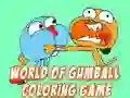 Παιχνίδι Παιχνίδι Χρωματισμού Κόσμου του Gumball σε απευθείας σύνδεση