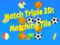 Παιχνίδι Αγώνας Τριπλής 3D: Ταιριαστές Πλάκες σε απευθείας σύνδεση