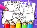 Παιχνίδι Βιβλίο ζωγραφικής Peppa Pig σε απευθείας σύνδεση Παιχνίδι Βιβλίο ζωγραφικής Peppa Pig σε απευθείας σύνδεση