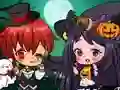 Παιχνίδι Ζευγάρι Chibi Χαλοουίν σε απευθείας σύνδεση