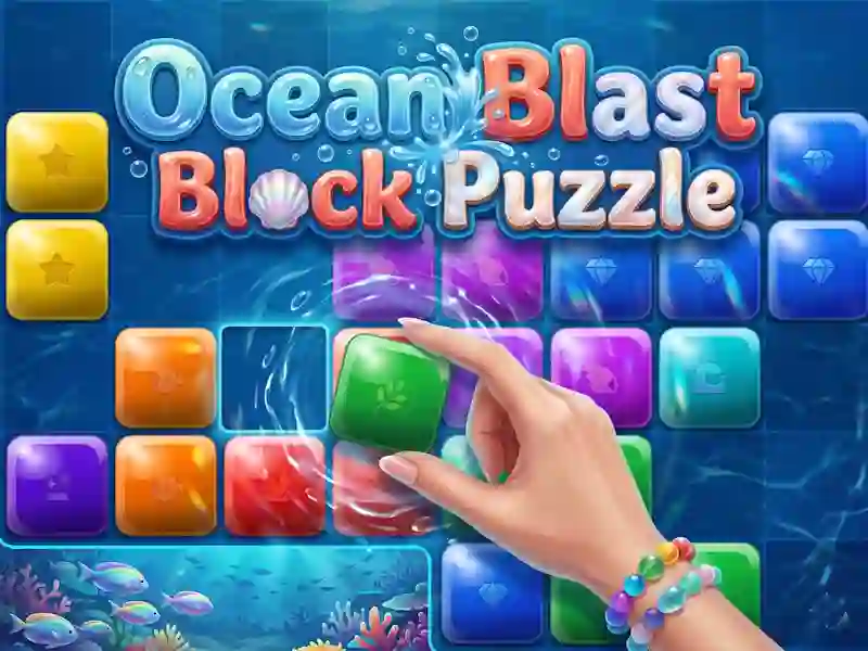 Παιχνίδι Ocean Blast Block Puzzle σε απευθείας σύνδεση