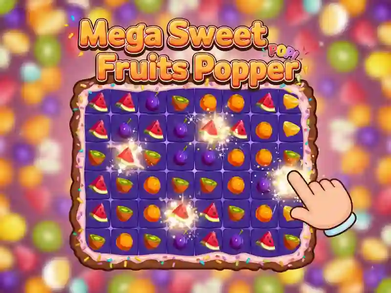 Παιχνίδι Mega Sweet Fruits Popper σε απευθείας σύνδεση