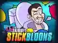 Παιχνίδι Skibidi Stick Bloons σε απευθείας σύνδεση