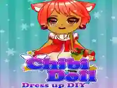 Παιχνίδι Chibi Κούκλα Ντύσιμο DIY σε απευθείας σύνδεση