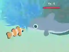 Παιχνίδι Το ψάρι τρώει ψάρι 3D: Εξέλιξη σε απευθείας σύνδεση