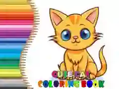 Παιχνίδι Βιβλίο ζωγραφικής με γλυκές γάτες σε απευθείας σύνδεση