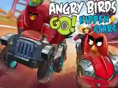 Παιχνίδι Angry Birds Go! Κρυμμένα αστέρια σε απευθείας σύνδεση