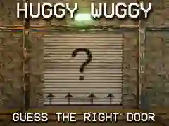 Παιχνίδι Huggy Wuggy Μάντεψε τη σωστή πόρτα σε απευθείας σύνδεση