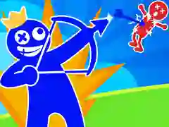 Παιχνίδι Κόκκινος και Μπλε Stickman Κατασκοπικές Παζλ 2 σε απευθείας σύνδεση