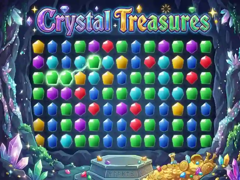 Παιχνίδι Crystal Treasures σε απευθείας σύνδεση