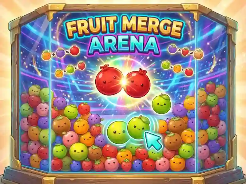 Παιχνίδι Fruit Merge Arena σε απευθείας σύνδεση