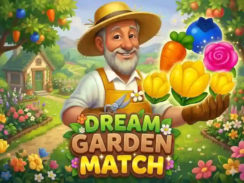Παιχνίδι Match Dream Garden σε απευθείας σύνδεση