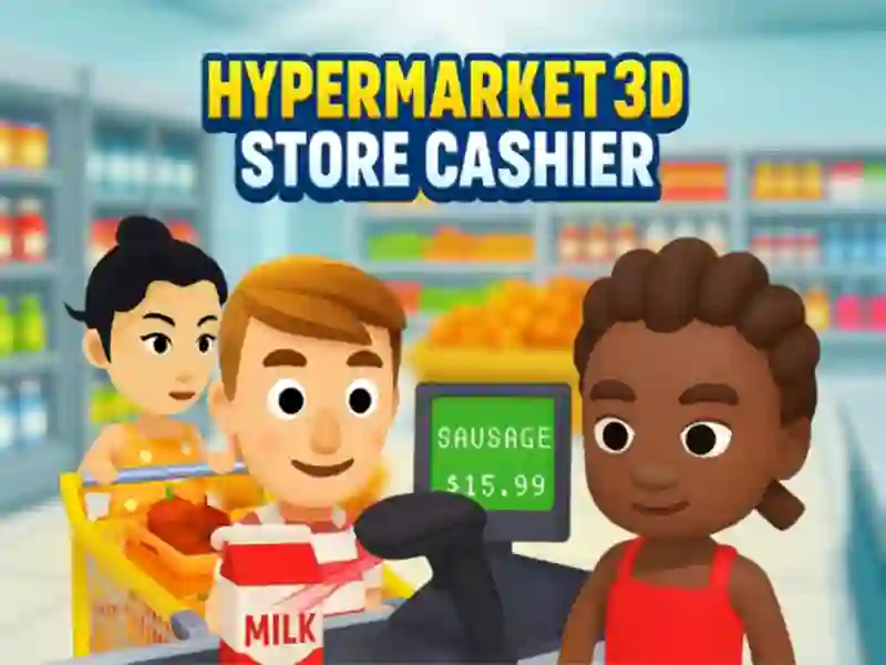 Παιχνίδι Hypermarket 3D: Ταμείο καταστήματος σε απευθείας σύνδεση