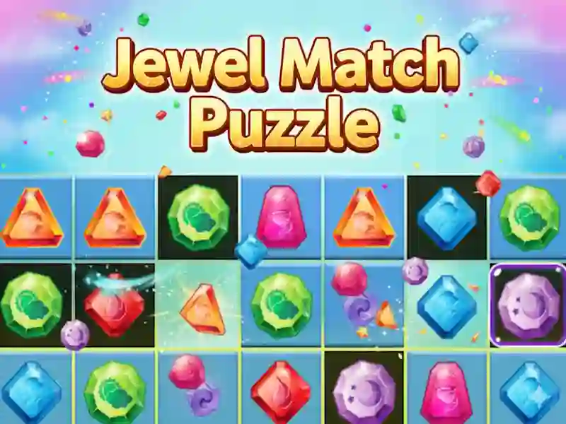 Παιχνίδι Παζλ Jewel Match σε απευθείας σύνδεση