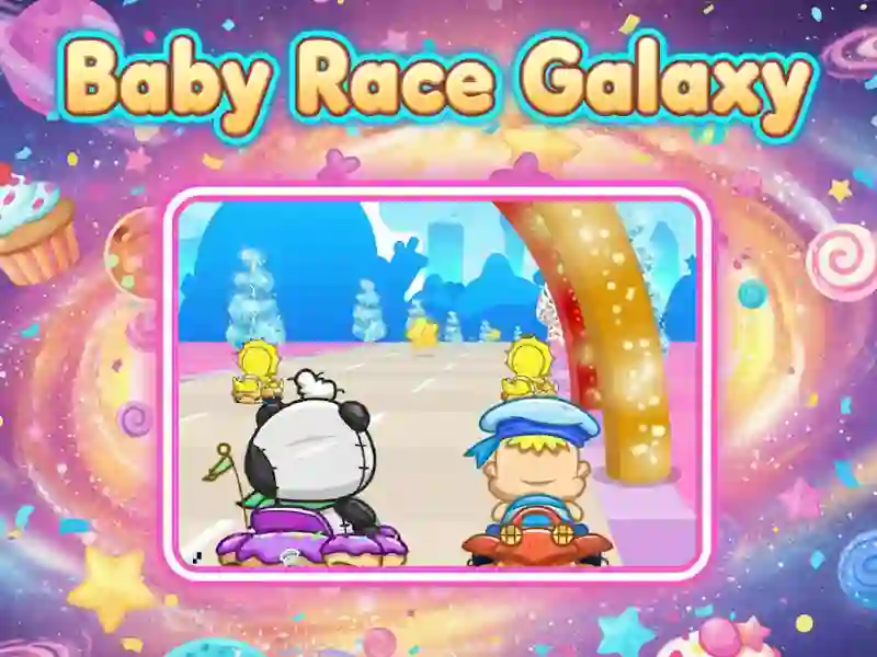 Παιχνίδι Baby Race Galaxy σε απευθείας σύνδεση