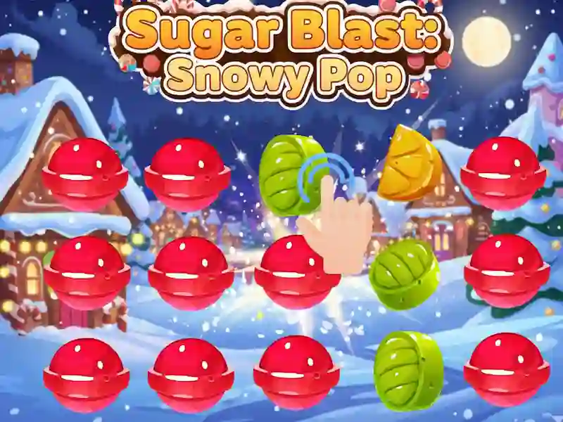 Παιχνίδι Sugar Blast: Snowy Pop σε απευθείας σύνδεση