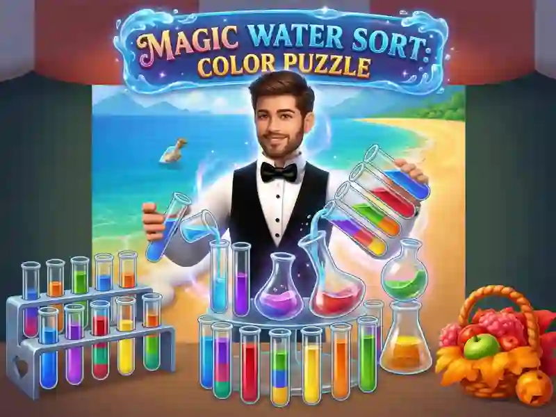 Παιχνίδι Magic Water Sort: Color Puzzle σε απευθείας σύνδεση