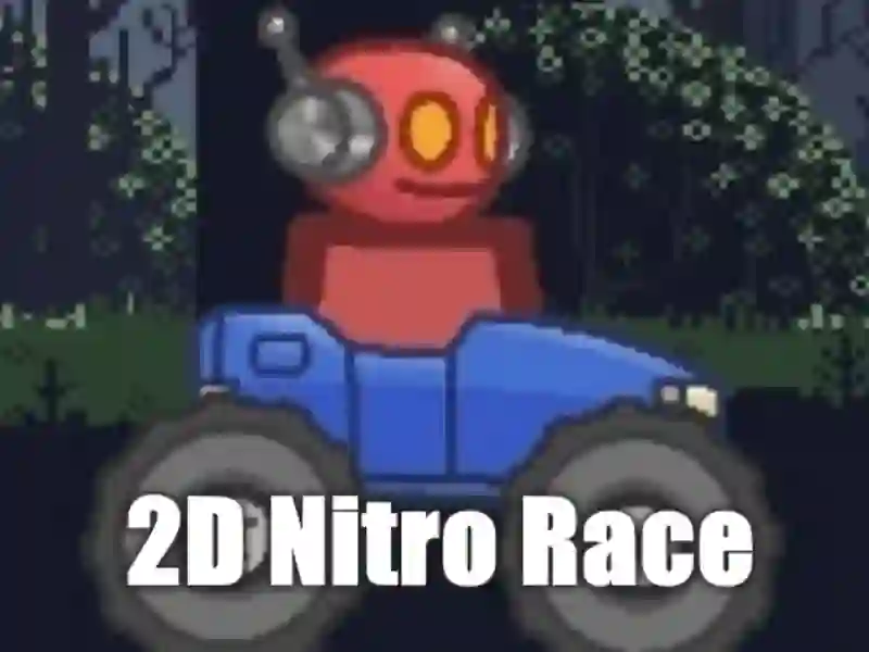 Παιχνίδι 2D Nitro Race σε απευθείας σύνδεση Παιχνίδι 2D Nitro Race σε απευθείας σύνδεση