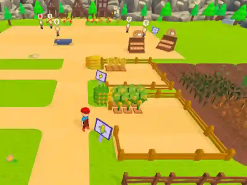 Παιχνίδι My Happy Farm Land Simulator σε απευθείας σύνδεση