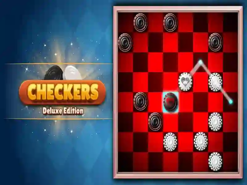 Παιχνίδι Checkers Deluxe Edition σε απευθείας σύνδεση