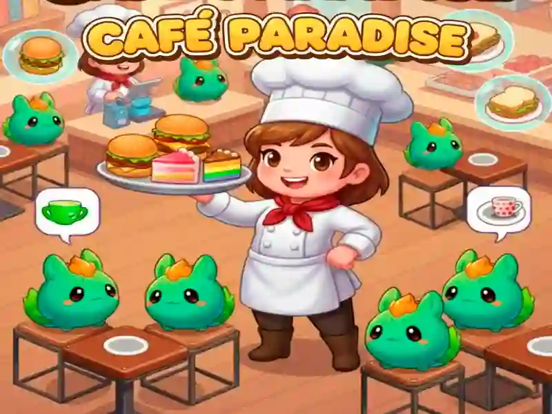 Παιχνίδι Cafe Paradise σε απευθείας σύνδεση
