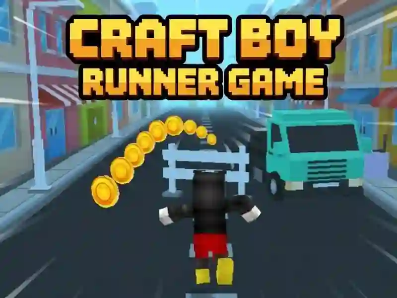 Παιχνίδι Παιχνίδι Craft Boy Runner σε απευθείας σύνδεση Παιχνίδι Παιχνίδι Craft Boy Runner σε απευθείας σύνδεση
