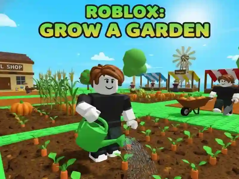 Παιχνίδι Roblox: Grow a Garden σε απευθείας σύνδεση