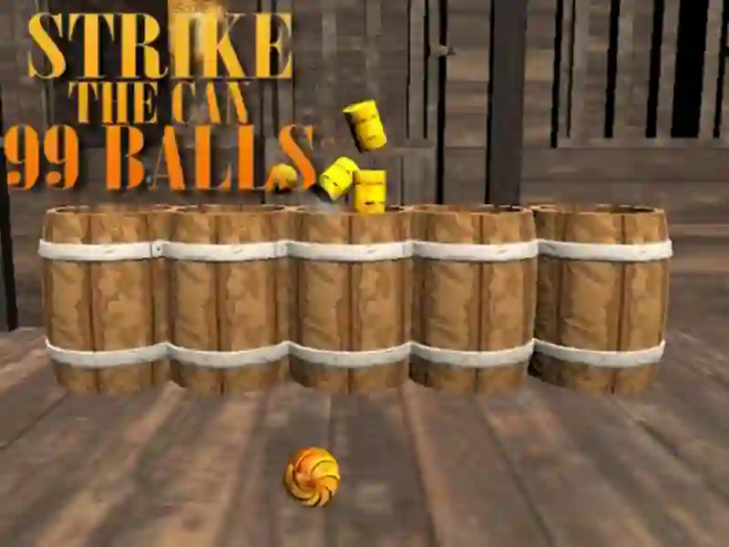 Παιχνίδι Strike The Can Game σε απευθείας σύνδεση