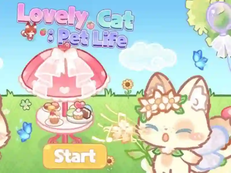 Παιχνίδι Lovely Cat: Pet Life σε απευθείας σύνδεση